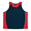 1101 Aussie Pacific Premier Mens Singlets - Dark Colours