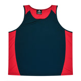 1101 Aussie Pacific Premier Mens Singlets - Dark Colours