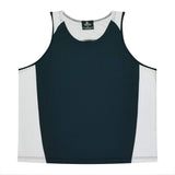 1101 Aussie Pacific Premier Mens Singlets - Dark Colours