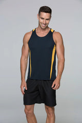 1104 Aussie Pacific Eureka Singlets - Mixed Colours