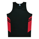 1111 Aussie Pacific Tasman Mens Singlets - Dark Colours