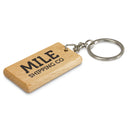 Artisan Key Ring Rectangle - Printed