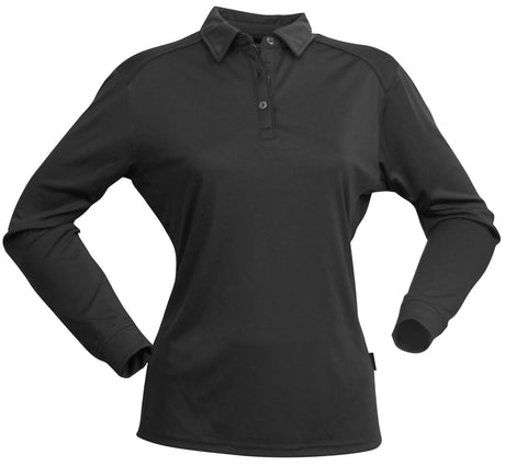 1143 Freshen Ladies Long Sleeve Polo - Embroidered