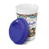 Aztec Double Wall Coffee Cup 350ml - Full Colour Printed