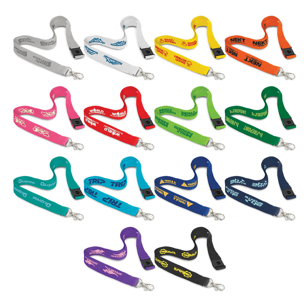 3D Logo Lanyard - Branded