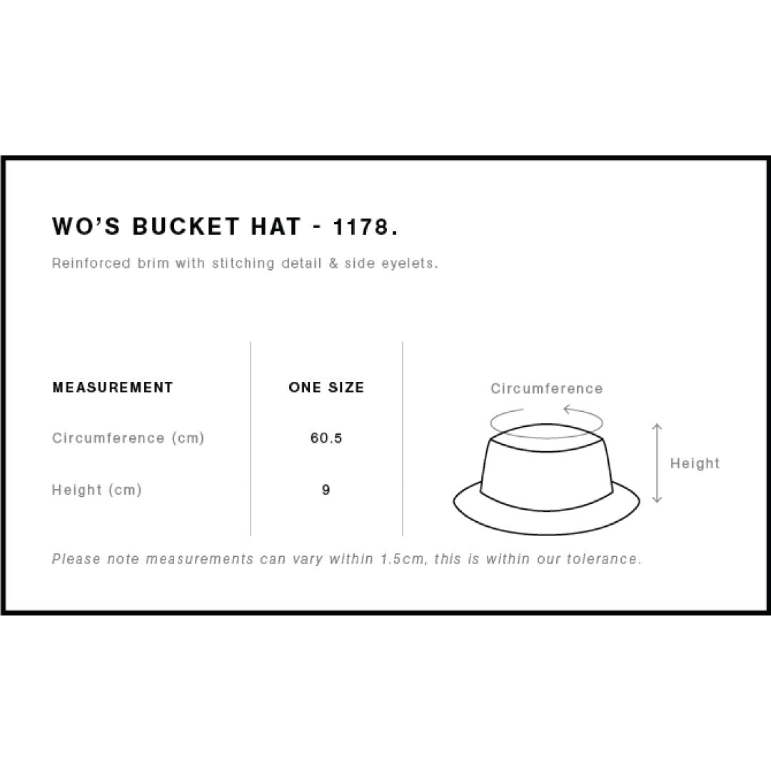 1179 Wo's Brim Bucket Hat