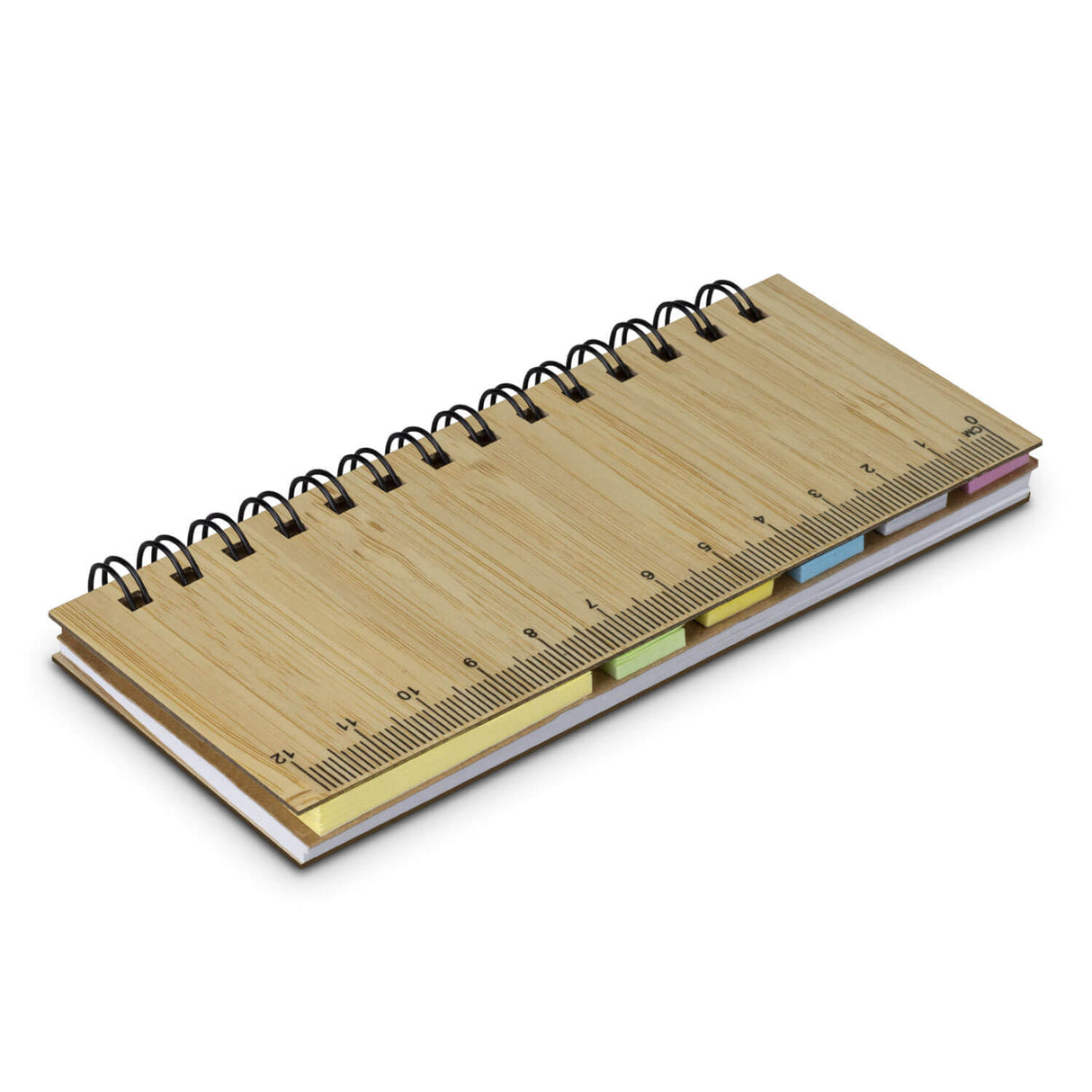 Bamboo Sticky Note Wallet - Printed
