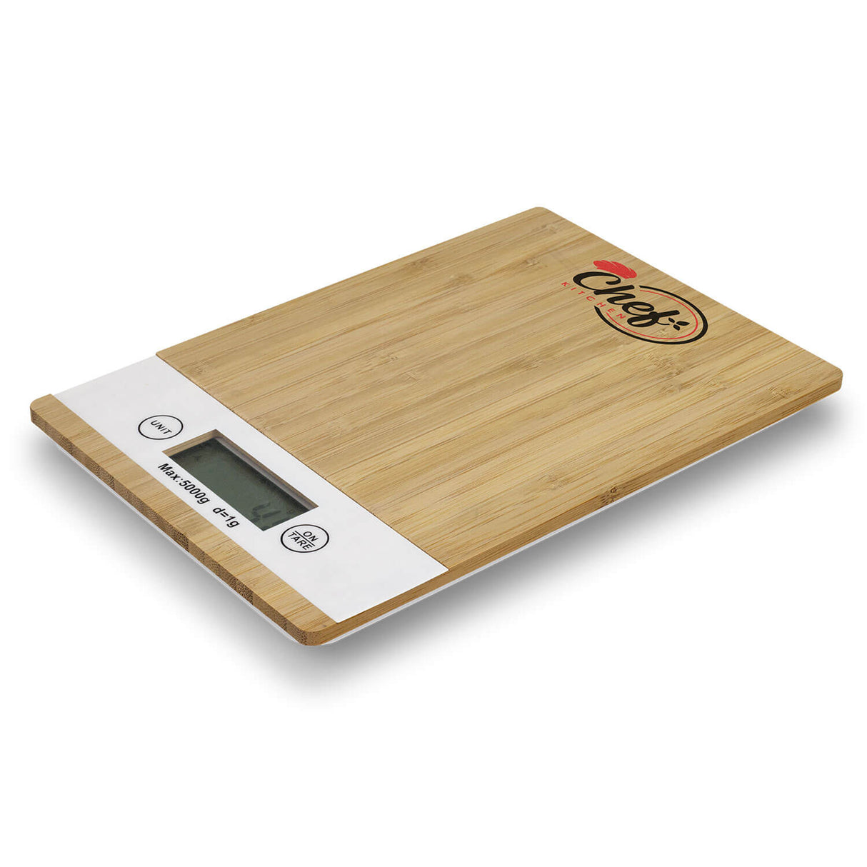 Bamboo Kitchen Scale - Printed