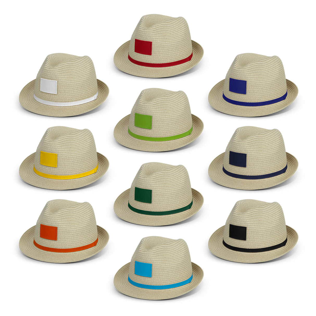 Bruno Fedora Hat - Printed