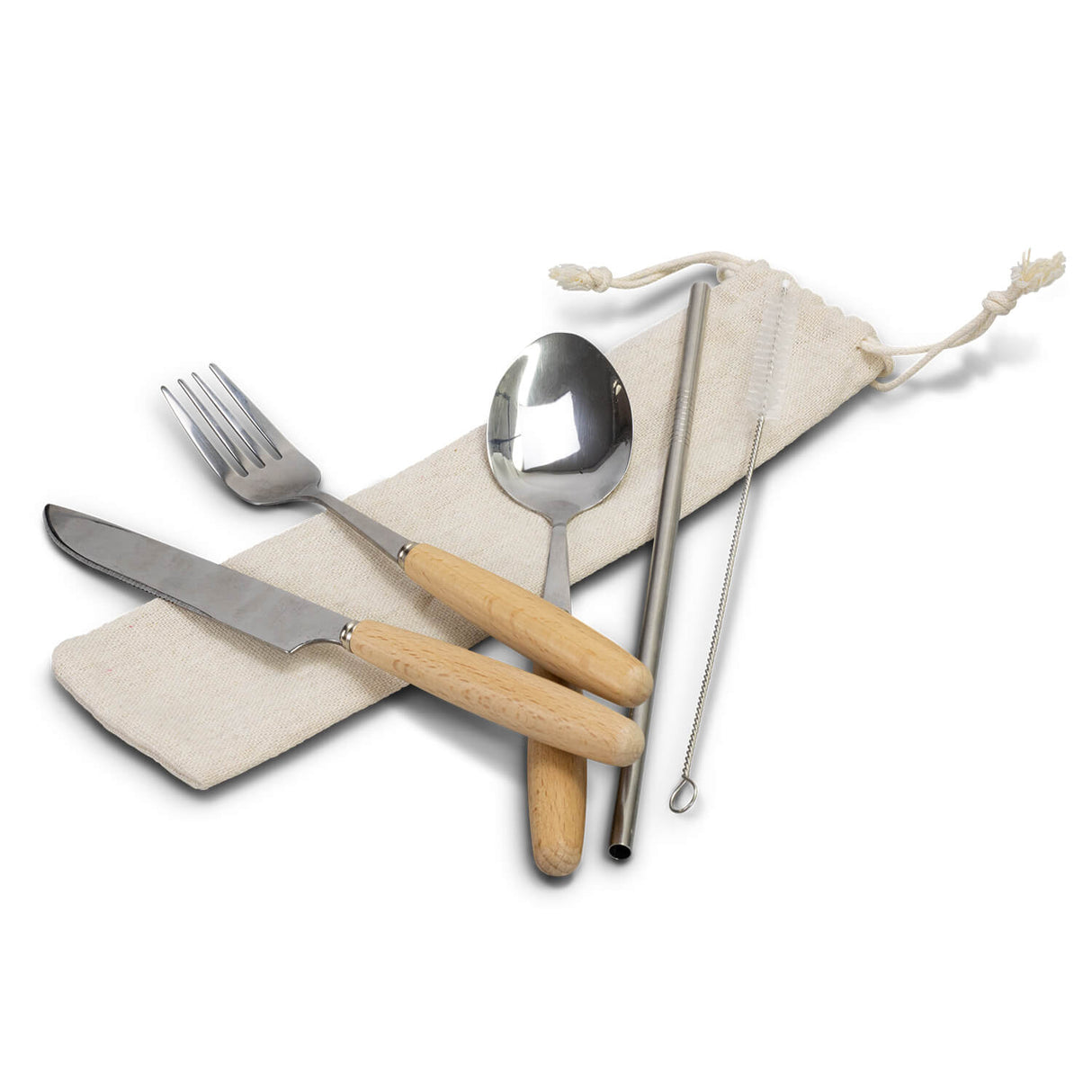 Stainless Steel Cutlery Set - Printed