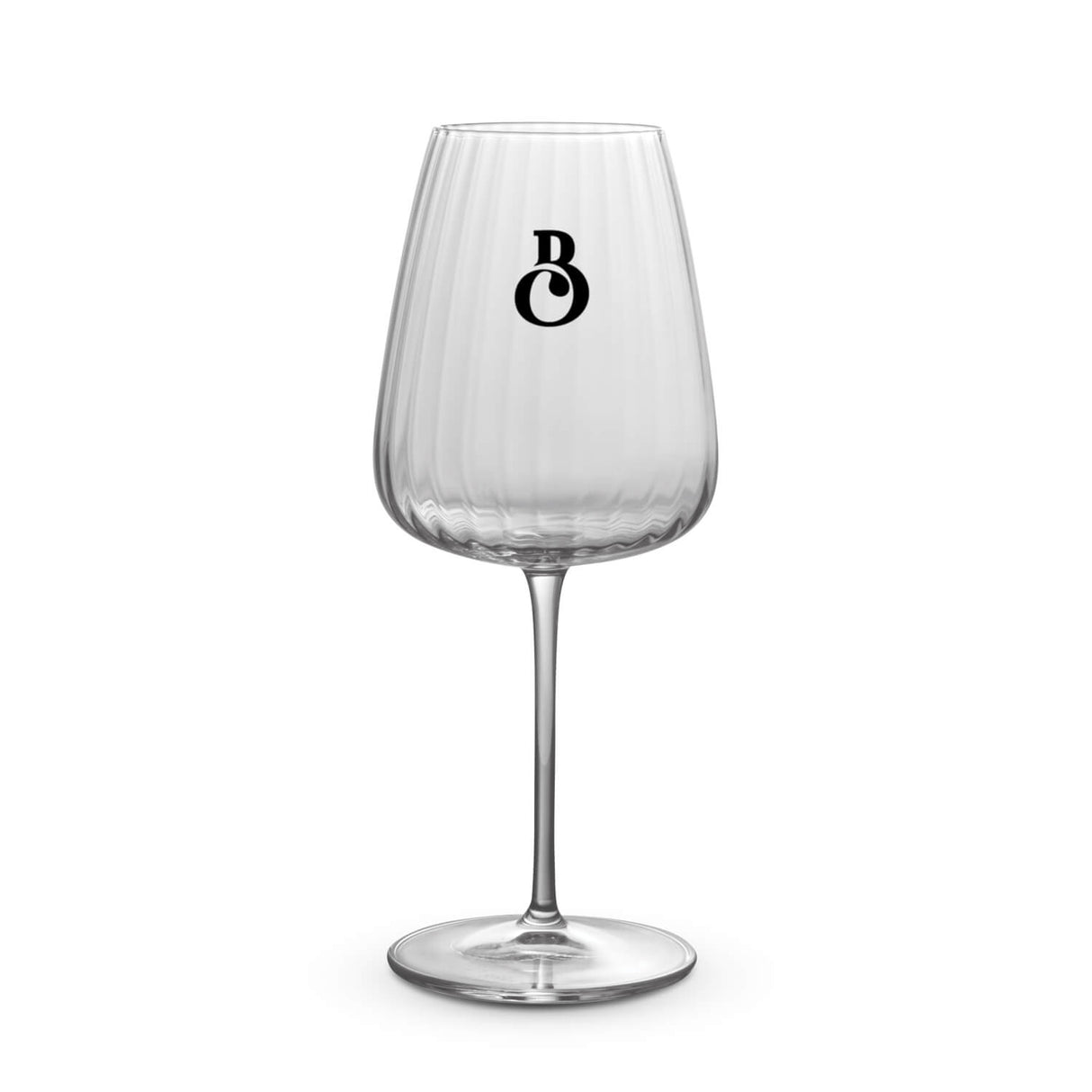 Luigi Bormioli Optica Chardonnay Glass 550ml - Printed