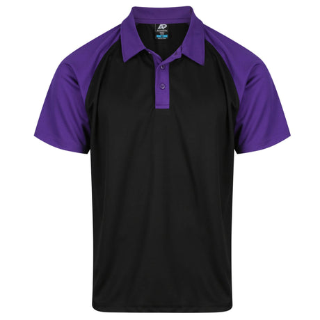 1318 Aussie Pacific Manly Mens Polos Short Sleeve - Dark Colours