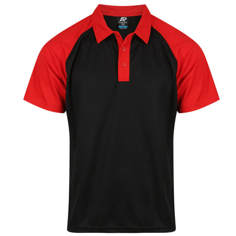 1318 Aussie Pacific Manly Mens Polos Short Sleeve - Dark Colours