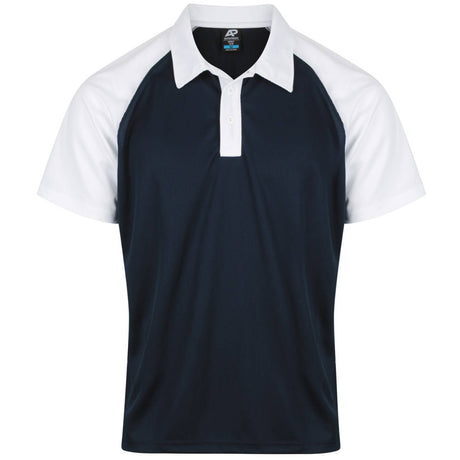 1318 Aussie Pacific Manly Mens Polos Short Sleeve - Dark Colours