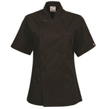 CJL22 Women's Lightweight Executive Short Sleeve Chefs Jacket