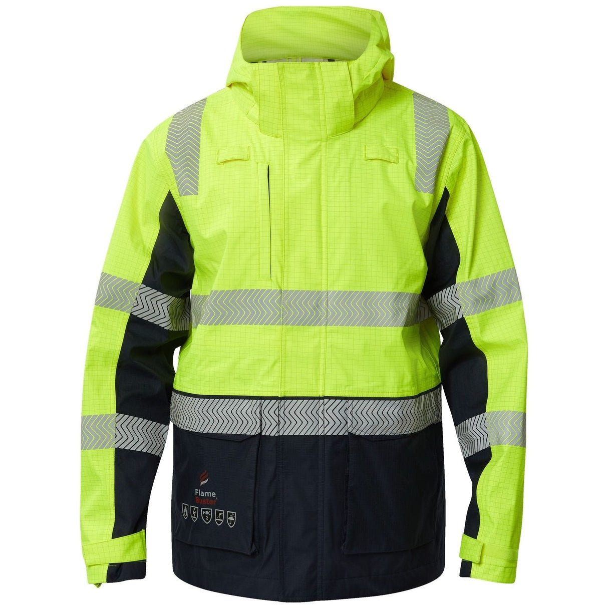 FJV032 Workcraft Torrent HRC2 Reflective Wet Weather 3 In 1 Jacket