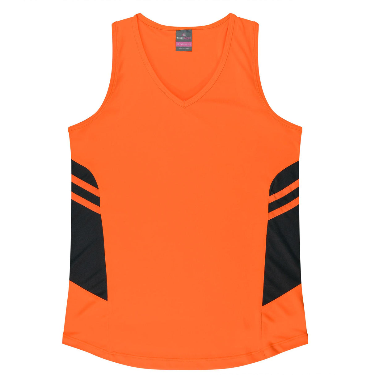 2111 Tasman Lady Singlets - Neon Colours