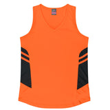 2111 Tasman Lady Singlets - Neon Colours