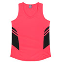 2111 Tasman Lady Singlets - Neon Colours