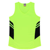 2111 Tasman Lady Singlets - Neon Colours