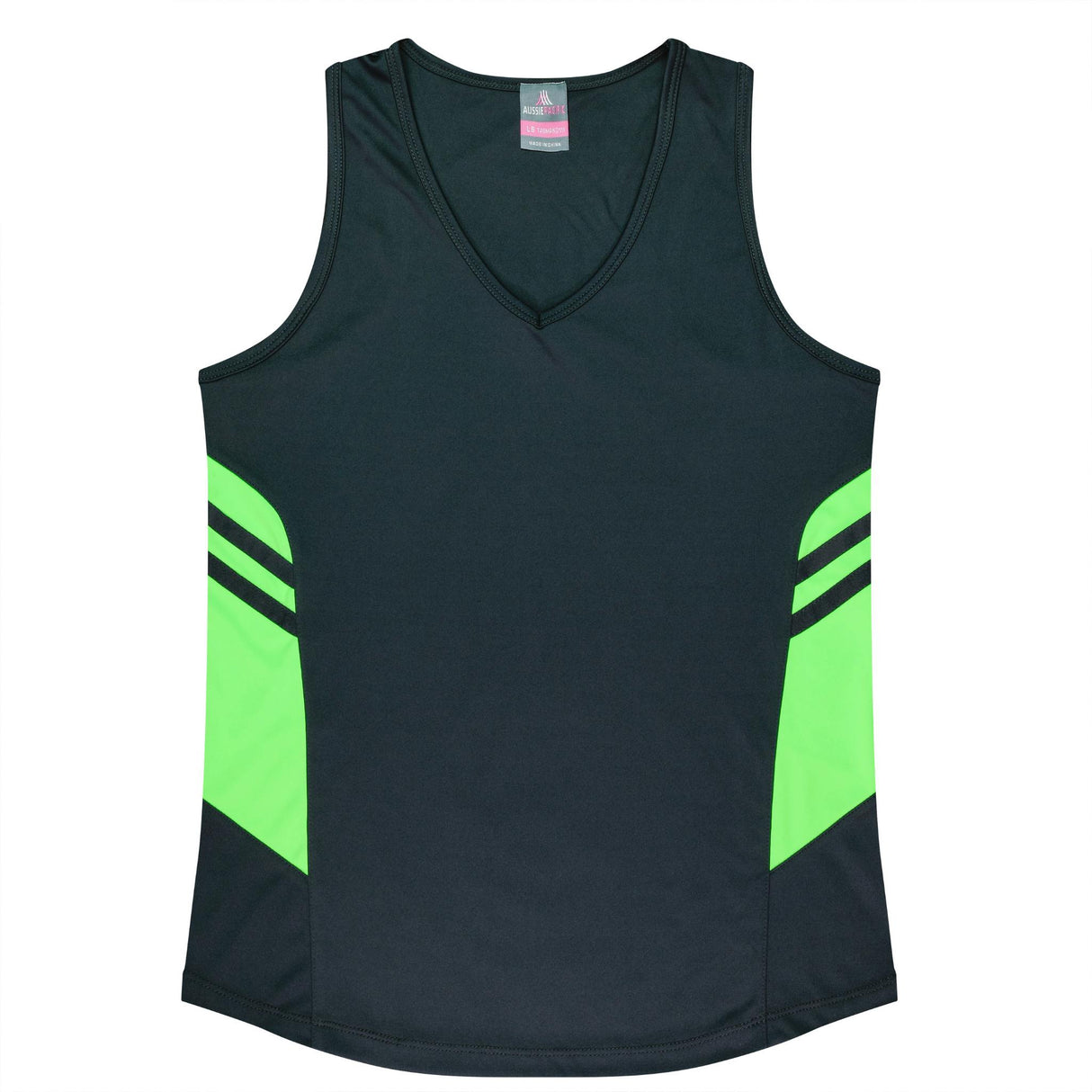 2111 Tasman Lady Singlets - Neon Colours