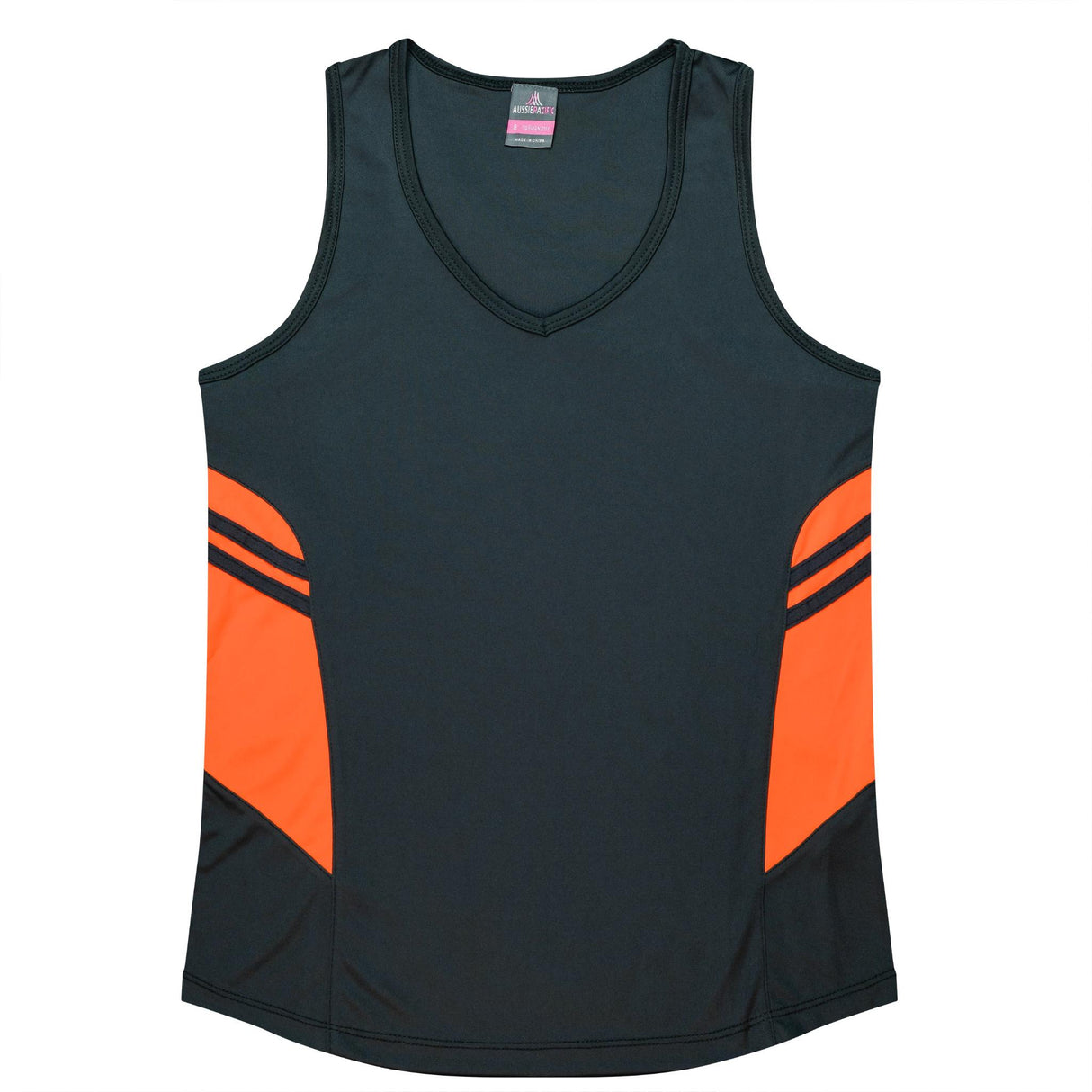 2111 Tasman Lady Singlets - Neon Colours