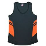 2111 Tasman Lady Singlets - Neon Colours