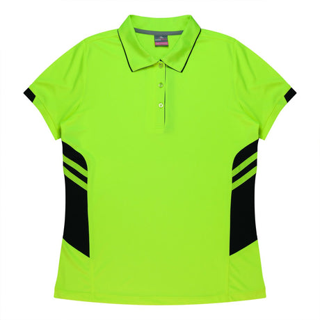 2311 Aussie Pacific Tasman Ladies Polos Short Sleeve - Neon Colours