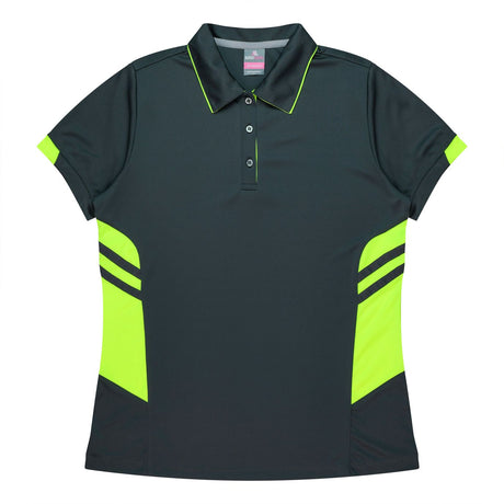 2311 Aussie Pacific Tasman Ladies Polos Short Sleeve - Neon Colours