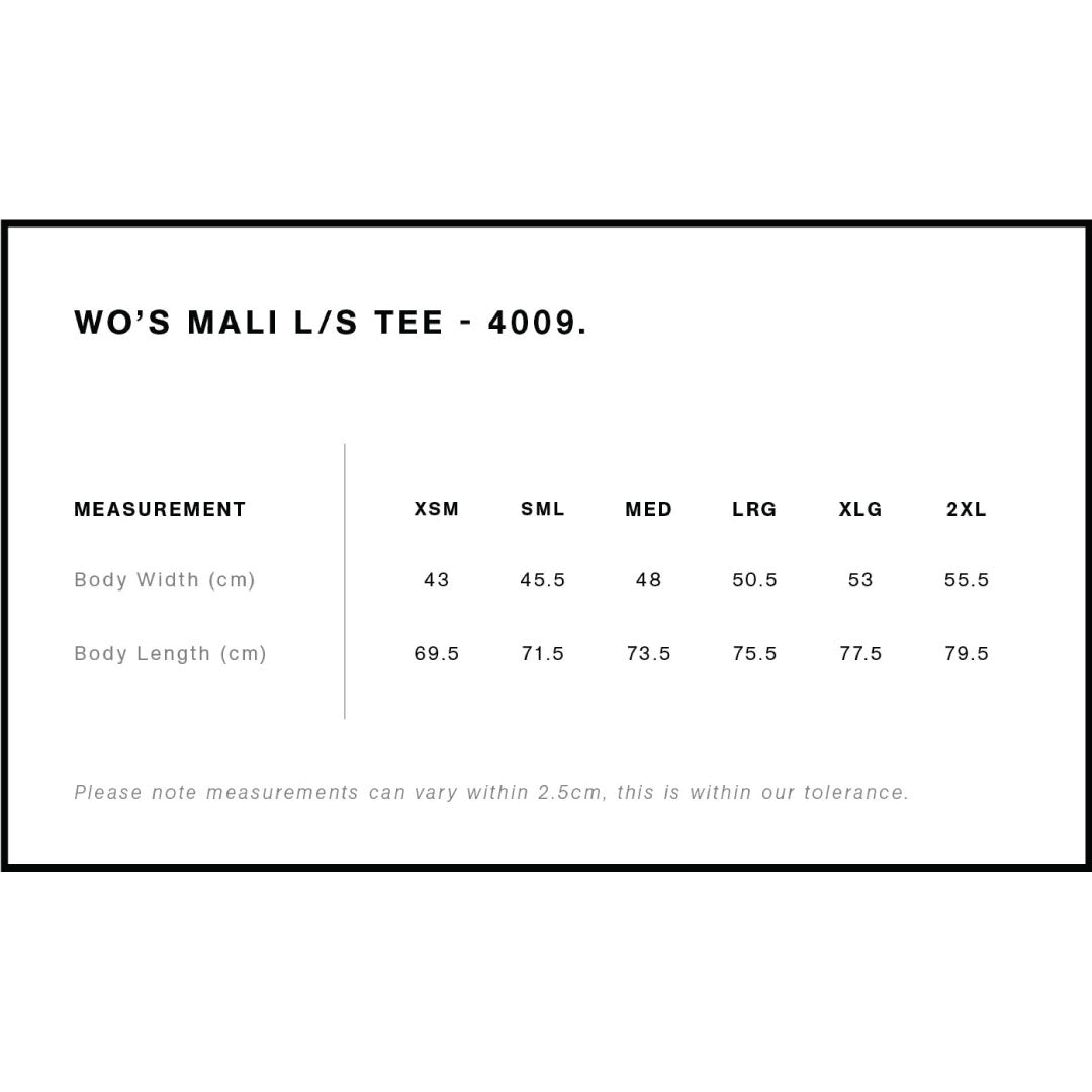 4009 AS Colour Wo's Long Sleeve Tee