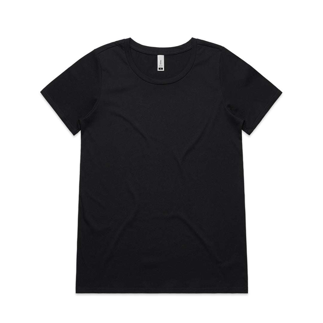 4011 AS Colour Wo's Shallow Scoop Tee