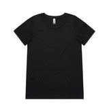 4011 AS Colour Wo's Shallow Scoop Tee