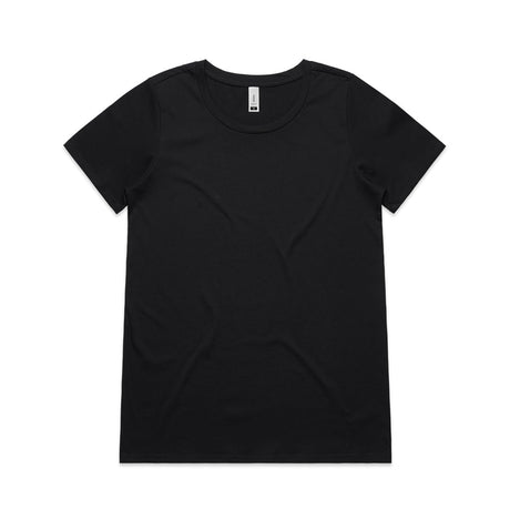 4011 AS Colour Wo's Shallow Scoop Tee