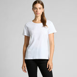 4011 AS Colour Wo's Shallow Scoop Tee