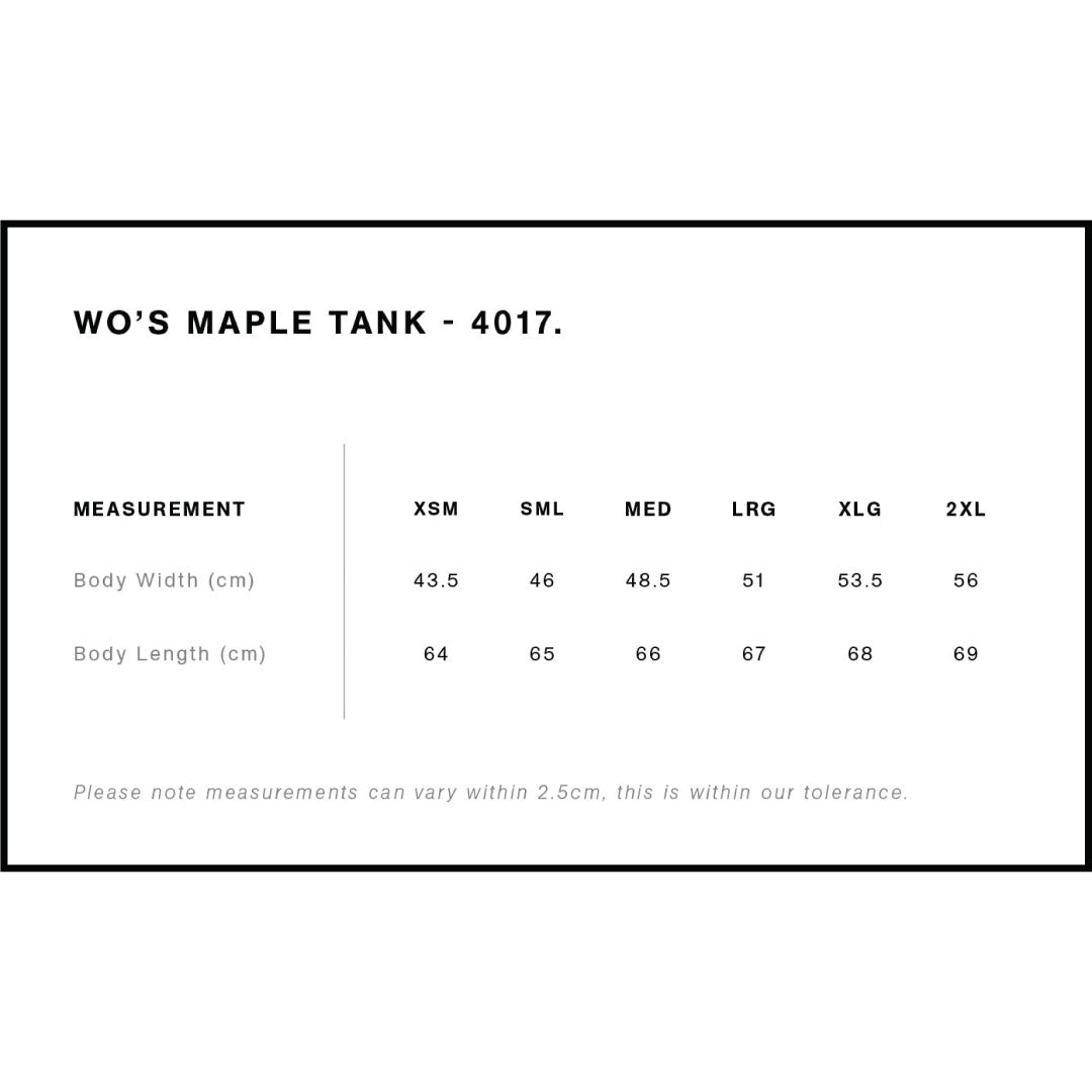 4017 AS Colour Wo's Maple Tank