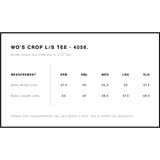 4058 AS Colour Wo's Crop Tee Ladies Long Sleeve Tee