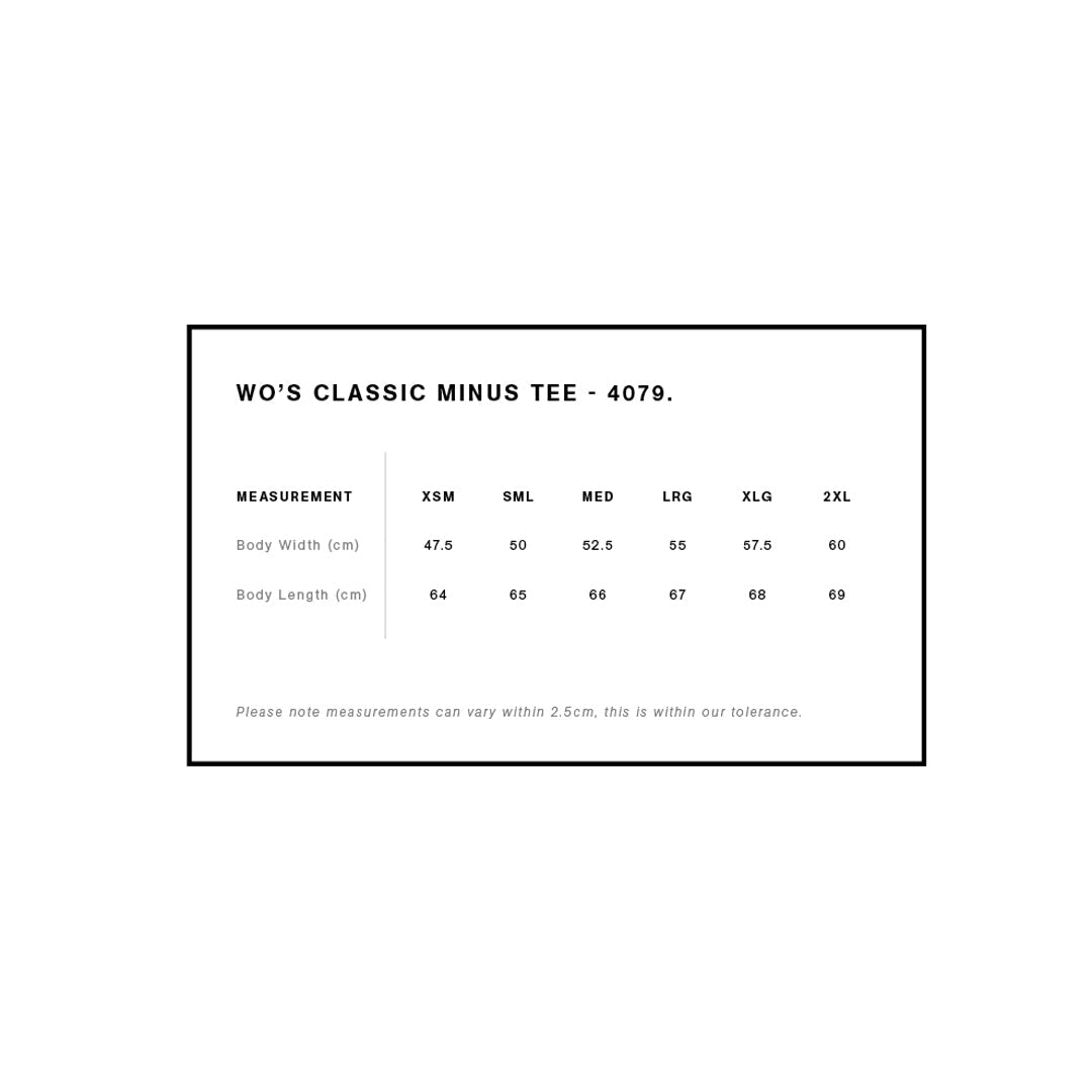 4079 AS Colour Wo's Classic Minus Tee