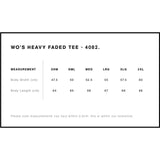 4082 AS Colour Wo's Heavy Faded Tee