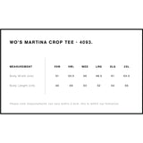 4093 AS Colour Wo's Martina Crop Tee