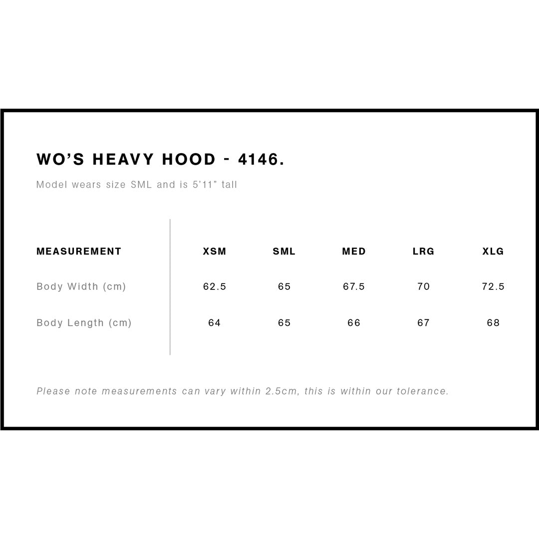 4146 AS Colour Wo's Heavy Hoodie