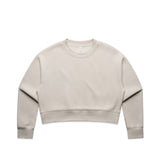 4169 Wo's Relax Crop Crew Jumper