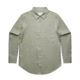 4418S AS Colour Wo's Linen Shirt