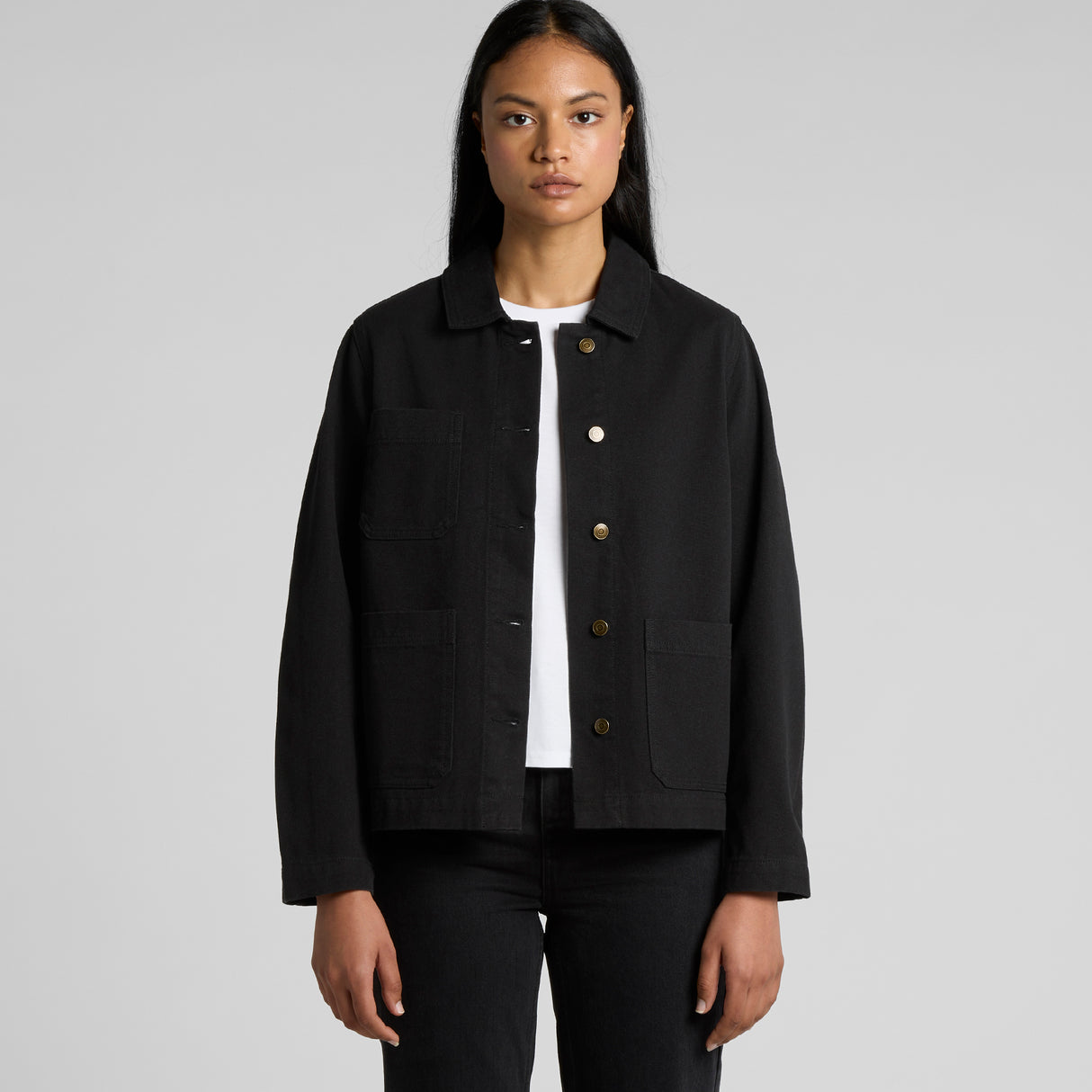 4524 AS Colour Wo's Canvas Chore Jacket