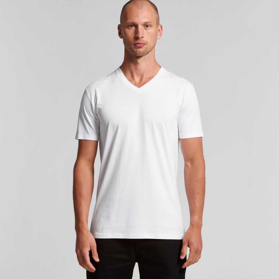 5001V AS Colour Staple V Neck Tee