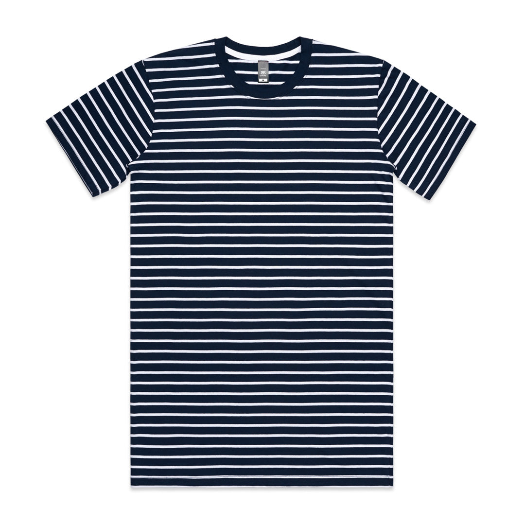 5028 AS Colour Staple Stripe Tee