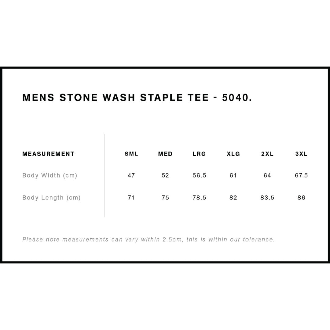 5040 Staple Stone Wash Tee