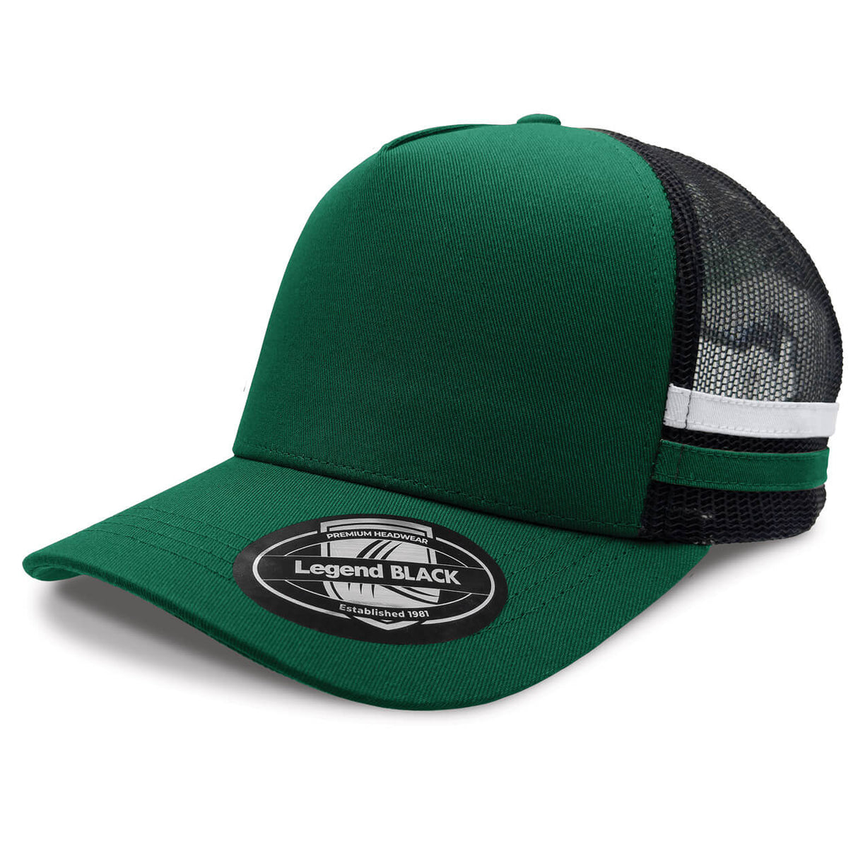 7050 Striped Trucker