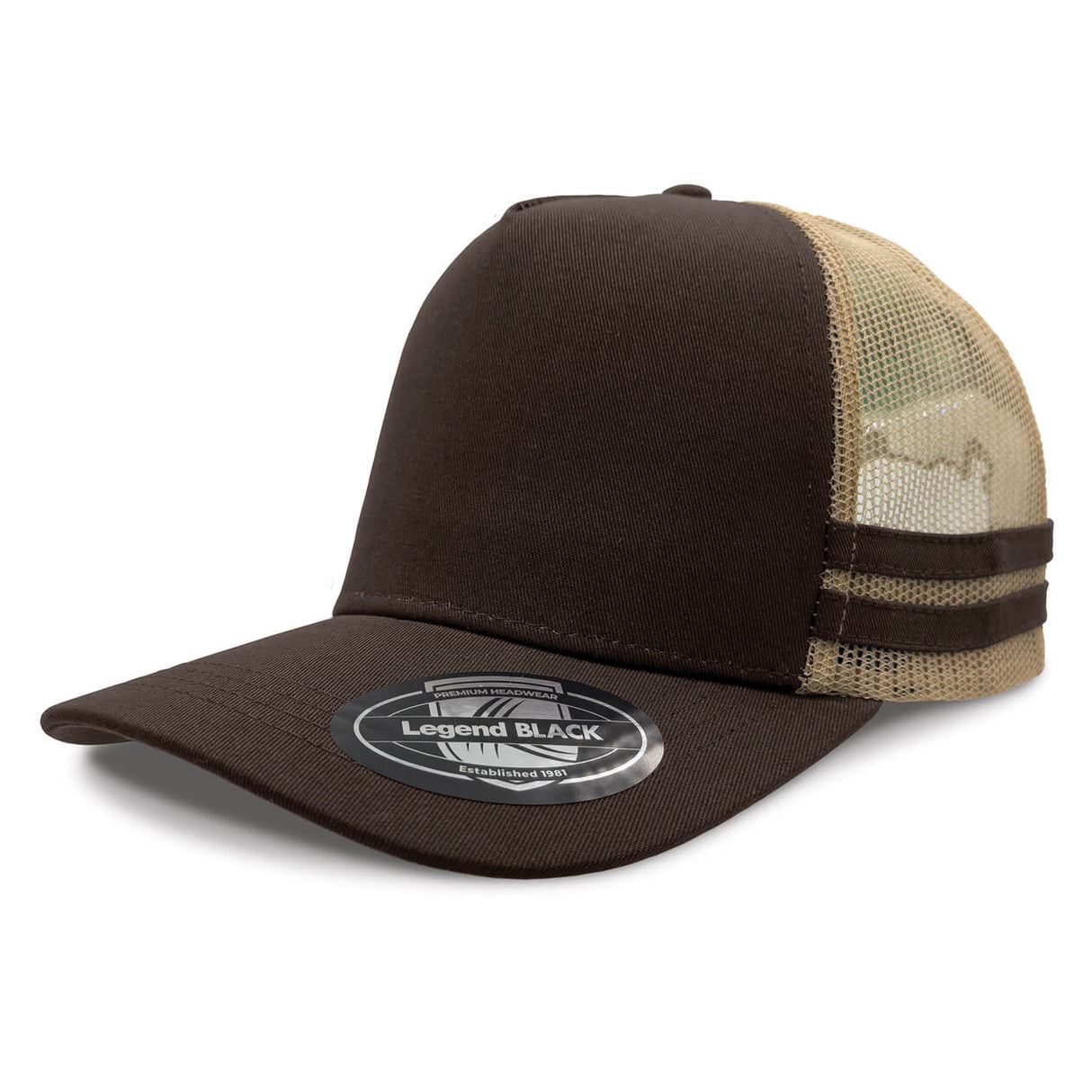 7050 Striped Trucker