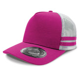 7050 Striped Trucker