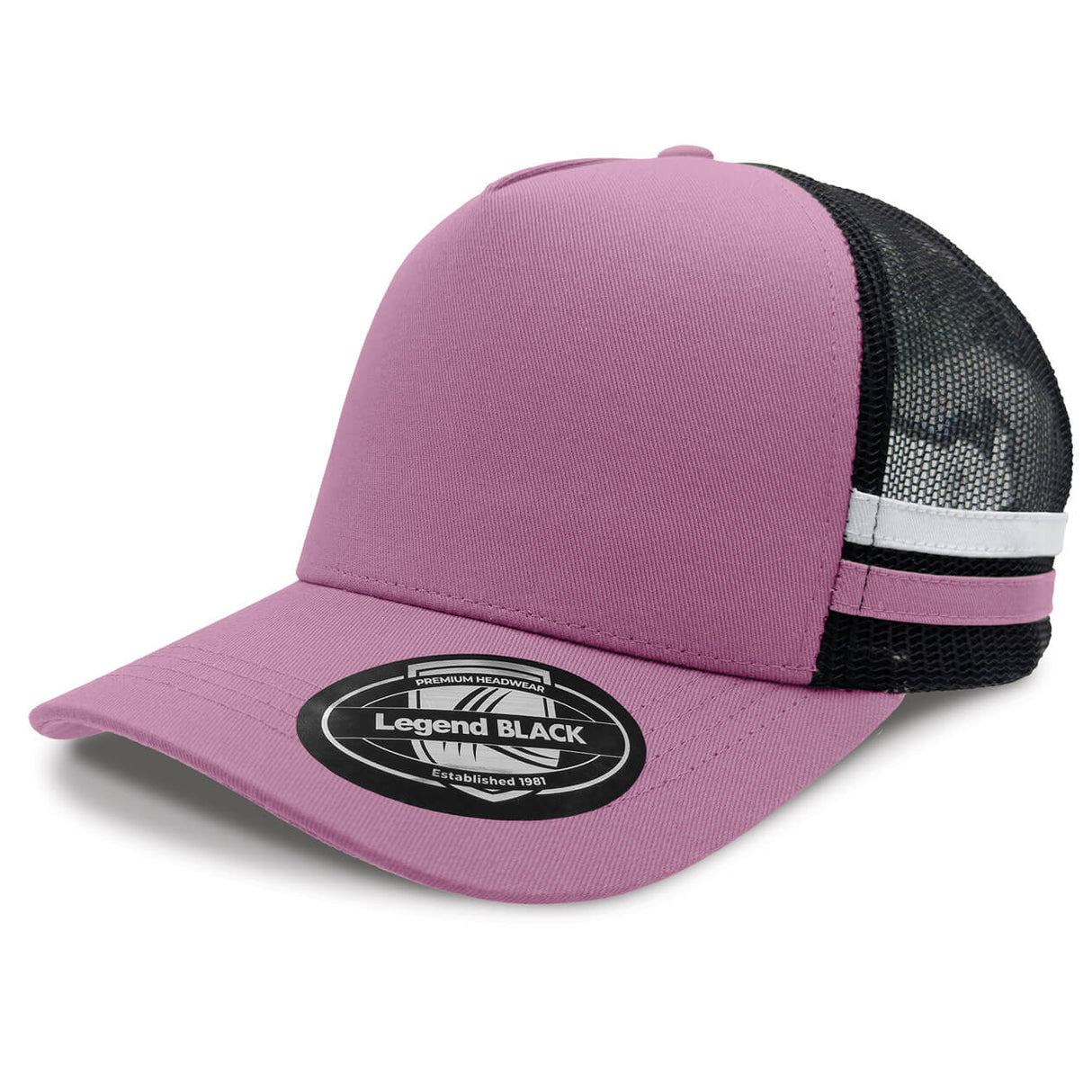 7050 Striped Trucker